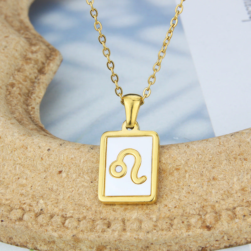 The Zodiac Necklace - 24k Gold