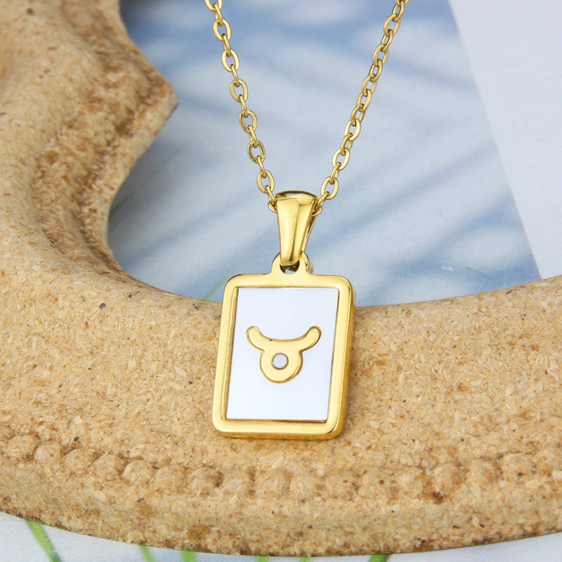 The Zodiac Necklace - 24k Gold