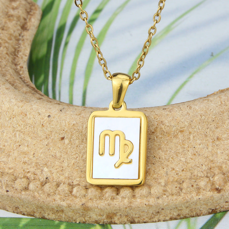 The Zodiac Necklace - 24k Gold