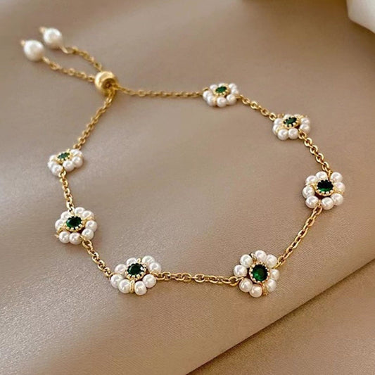 Bracelet - Blossom & Pearls