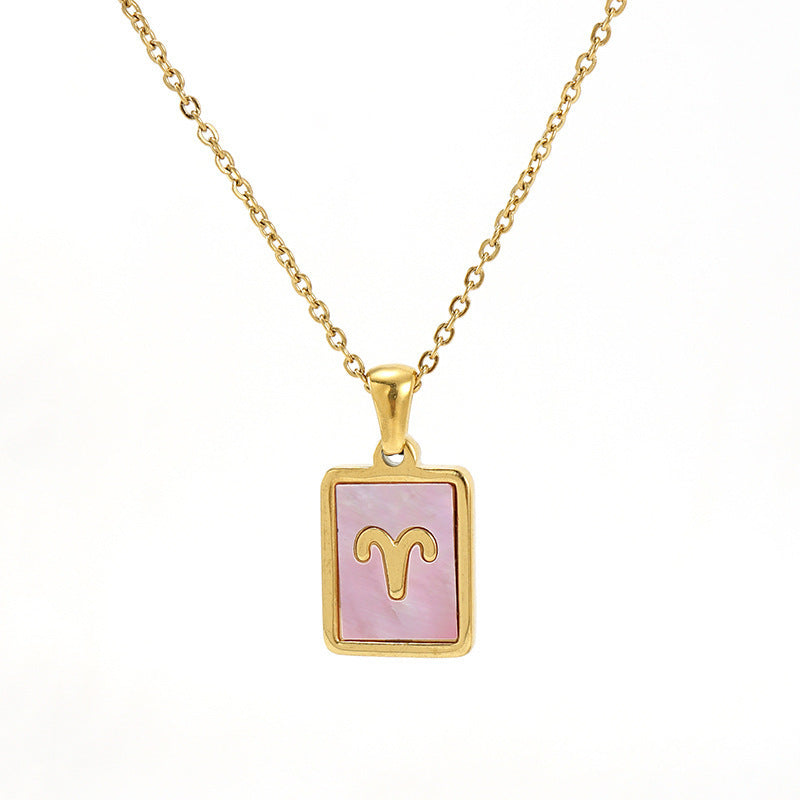 The Zodiac Necklace - 24k Gold