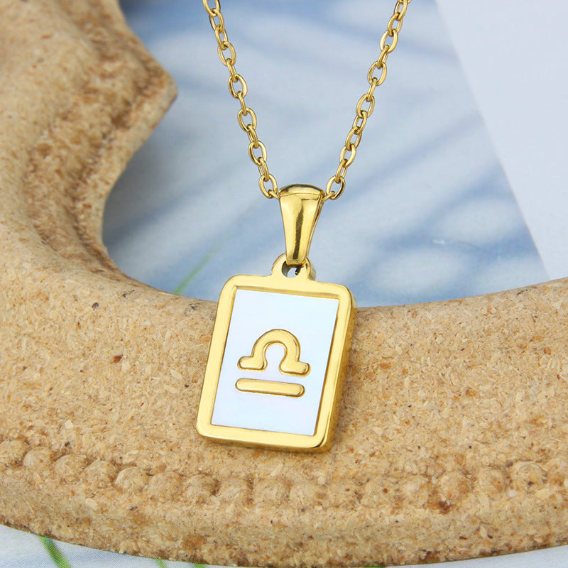 The Zodiac Necklace - 24k Gold